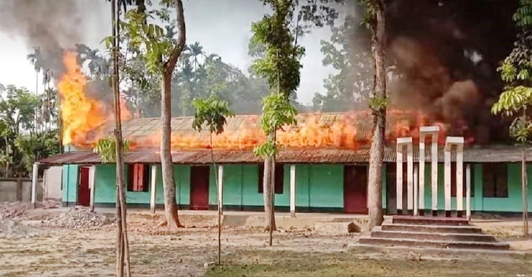 নেশার আগুনে পুড়ল স্কুল